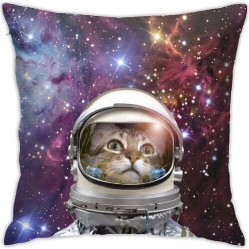 Anime Astronaut Art Double Picture Pillowcase Pillow Case Cover Cushion Seat Bedding 45*45cm