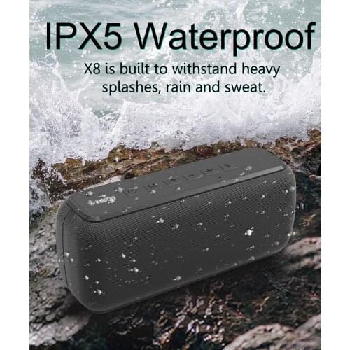 60W Bluetooth Speaker Portable Subwoofer Waterproof Soundbar Tv Super Bass Column Full Range Stereo Boombox Support TF Card AUX