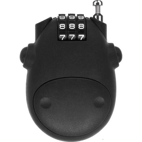 Portable Bike Lock Retractable Bicycle Lock Bicycle Safety Lock Bicycle Equipment MTB Motorcycle Anti-Theft Lock