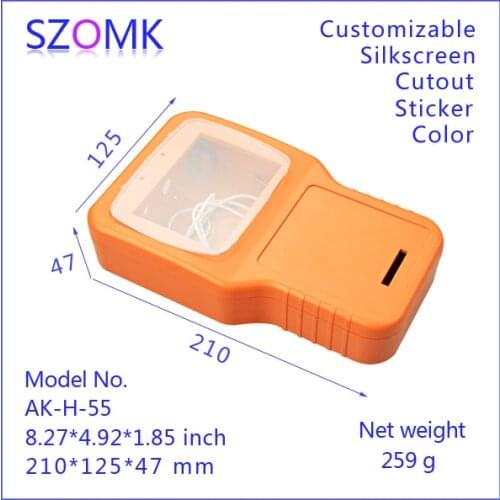 Switch box distrubition enclosure (10 pcs) 210*125*47mm electronics handheld plastic enclosure plastic housing plastic box