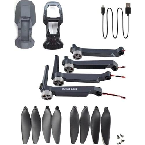 SG907 MAX SG907MAX RC Drone Original Spare Parts Body Shell Propeller Arm with Motor USB Charger Accessory