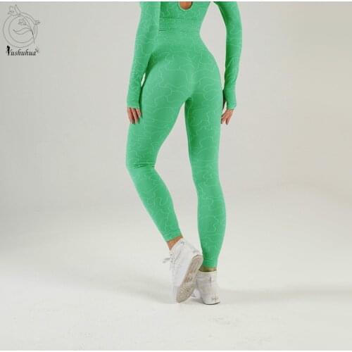 High Waist Sport Women Fitness Running Yoga Pants Energy Elastic Trousers Gym Girl Tights Seamless Leggings Push Up Leggins