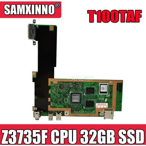 T100TAF Motherboard For Asus T100TAF Tablet Mainboard T100TAF Motherboard Test 100% OK Z3735F CPU 32GB SSD
