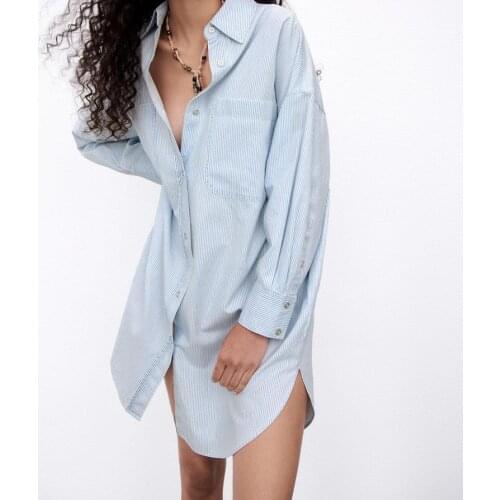 Модные платья-рубашки Tataria China At AliExpress