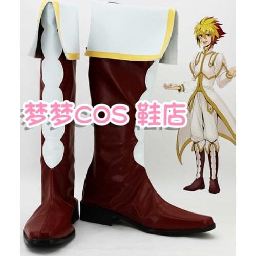 Yu-Gi-Oh ZEXAL IV Cosplay Shoes Boots Custom-Made Halloween Carnival Accessories
