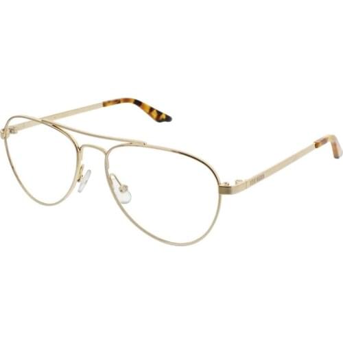Ladies Fantastic Stylish Eyeglasses Durable Full Rim Pilot Prescription Progressive Myopia Gold Rose Gold