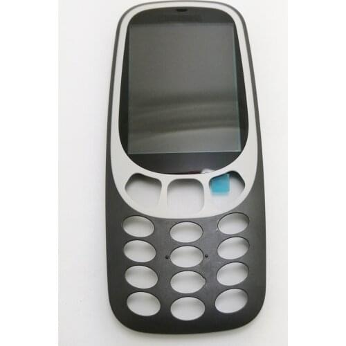 1pcs New Original Genuine Front Panel Window LCD Housing Cover Case for Nokia 3310
