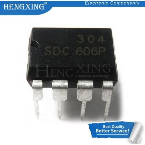10pcs/lot SDC606P SDC606 SDC 606 DIP-8 new original free shipping fast delivery In Stock