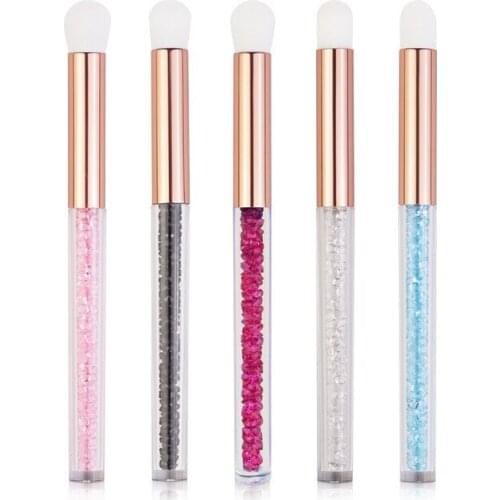 10pcs Eyelash Cleaner Brush Skin Care Makeup Tools Eyebrow Brush Diamond Nasal Wash Brush Acne Brush Black Head Brush