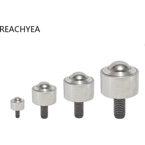 2PCS KSM-12/15/22/25FL Precision Ball Transfer Unit Machined Ball Caster Roller Transfer Unit Conveyor Ball Roller