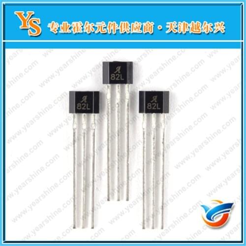 20PCS/LOT Hall sensor A3282LUA-T A3282LUA A3282 82L SIP3 MAGNETIC SWITCH LATCH