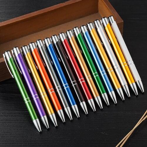 500 Pcs/lot Business Gift Ballpoint Pens Stationery Ballpen Novelty Gift School Supplies Promotional Pen Custom Logo