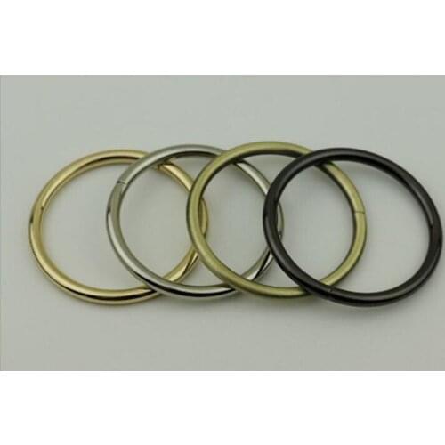 20 pcs /lot Handbags hardware accessories Open circle Connect button Open the coil Package with 5.2 cm inner diameter