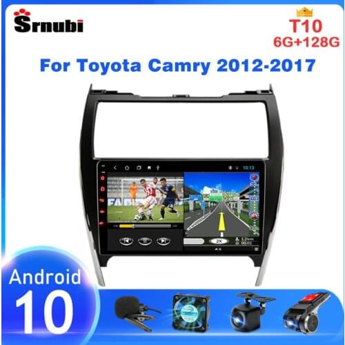 Android 10 2 Din Car Radio Multimedia Video Player For Toyota Camry 7 XV 50 55 2012 2013 2014 - 2017 GPS Navi RDS Car Stereo DVD