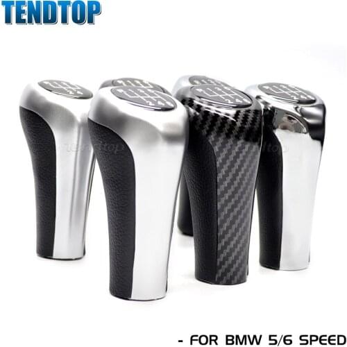 For BMW 1 3 5 6 Series E46 E53 E60 E61 E63 E65 E81 E82 E83 E87 E90 E91 E92 X1 X3 X5 M Stick Gear Shift Knob 5/6 Speed Facelift