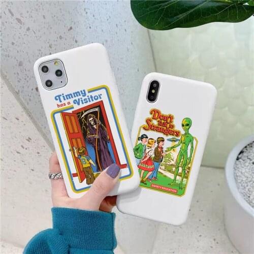 Halloween Satan Vintage Lets Summon Demons Graphic Soft Phone Case For iphone 11pro 12pro max 6S 7 8 plus XS MAX XR SE 12mini