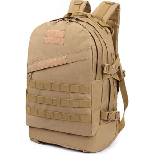 Outdoor Sports Camouflage Backpack Military Fans Mountaineering Hiking Bag Double Shoulder Long Attack Backpack