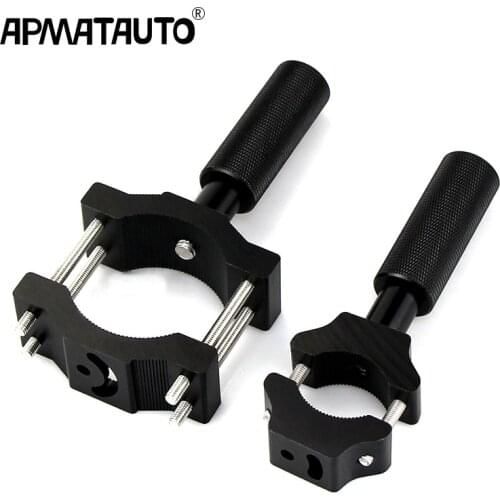 Motorcycle bracket Bumper Mount Clamp Motorcycle Headlight mount Bracket Adjustable led light bracket holder support de phare