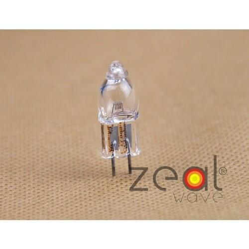 2pcs 6V 30W For Ph 5761 G4 Capsule Halogen Bulb,410849 6V30W Projection Lamp,Nikon Microscope,Olympus CX31 CX41 light Ophthalmic