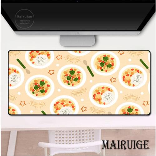 Cute Cartoon Cat Mouse Pad 900x400mm Kawaii Keyboard Mouse Pad for Laptop Notebook Gamer Pad Anti-slip Natural Rubber Mousepads