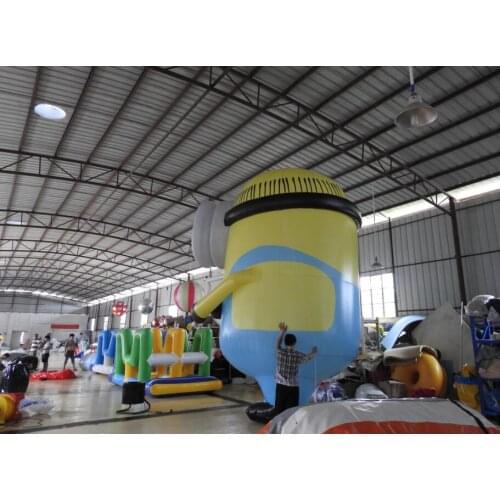 Inflatable Minions cartoon for advertising or company event