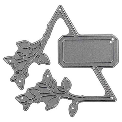 Irregular Branch Leaves Metal Cutting Dies for Making Card Scrapbooking Decorative Stencils Embossing DIY Craft Album