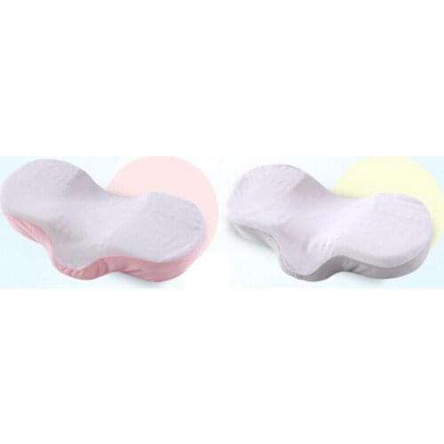 Memory Foam Anti Wrinkle Pillow Ergonomic Curve Improve Sleeping Pillows Perfect Concave Headrest Neck Support