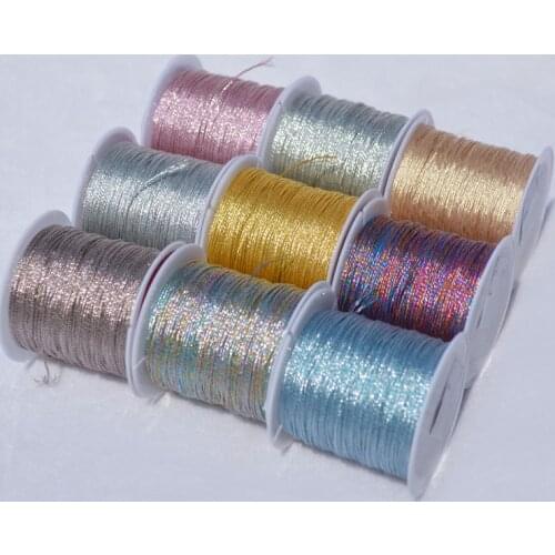Hot Cord Nylon Cord Thread String DIY Beading Bright Color Braided String for Bracelet Jewelry Making