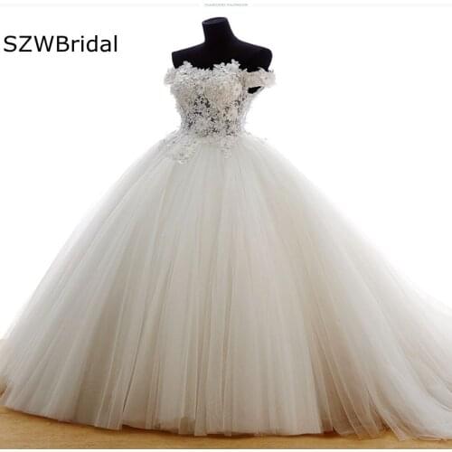 Свадебные платья для пышной фигуры SZWBridal China At AliExpress
