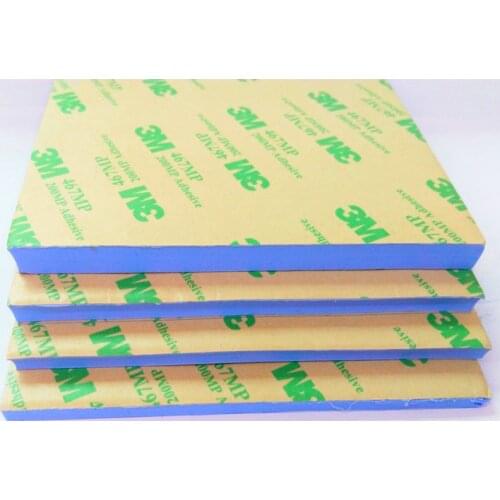 1pcs 3M Adhesive Heat-conducting Silicon Gasket Thick Viscous Heat Dissipation PCB Case Insulation Sheet 4/5/6/7mm IC LED MOS