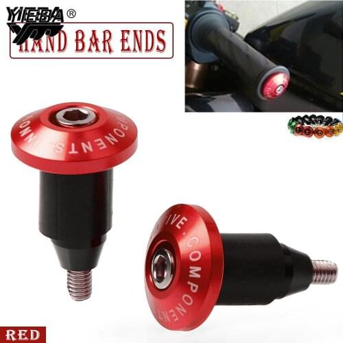 Universal Motorcycle Handlebar grip End handle hand bar grips End cap FOR honda CRF250R 450R CRF450R/X CRF250X CBR 900RR 1000RR