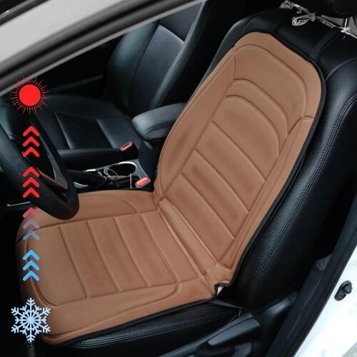 DC 12V Seat Protector Universal Heater Warmer Car Seat Cushion Pad Winter Supply Electric Heated Automobiles Seat Cover