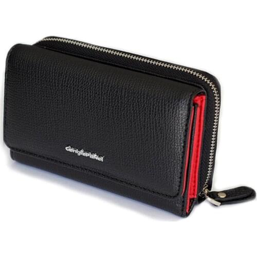 Womens Wallet 65218 Black-red