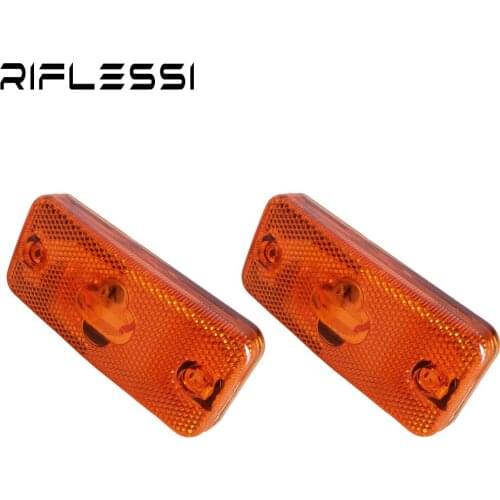 2 x Side Marker Light Housing For Iveco Daily Van For Iveco Tractor Side Lamp Cover Without Bulb