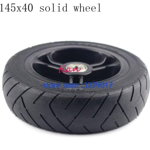 2019 High quality 6 inch solid wheel 145X40 solid tire 145*40 tire fits for electric scooter Childrens trolley gas scooter