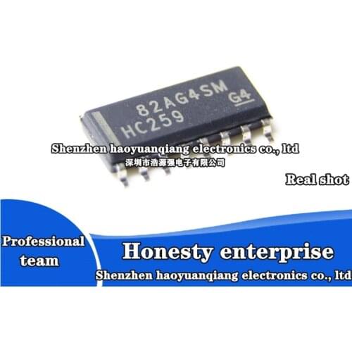 1PCS Original authentic SN74HC259DR SOP-16 logic IC screen printing HC259