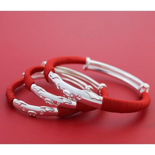 99.99 million foot Sterling Silver Baby Pig bracelet for boys and girls