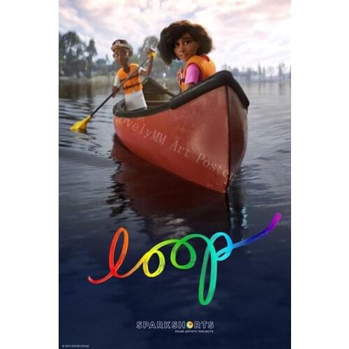 D1060 Loop Movie Classic Marvellous Silk Fabric Poster Art Decor Indoor Painting Gift