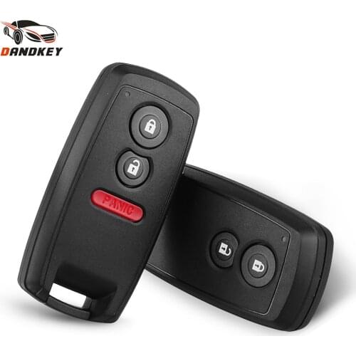 Dandkey Replacement 2/3 Buttons Car Key Shell For Suzuki SX4 XL7 Grand Vitara 2006-2012 2011 2013 Fob With Insert Blade
