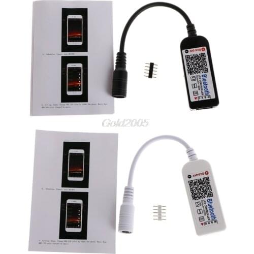 DC12V LED Mini WIFI RGBW Controller Bluetooth IOS/Android Mobile Phone Wireless Apr Whosale&DropShip