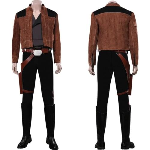 Story Han Solo Cosplay Costume Outfit Uniform Halloween Carnival Costumes