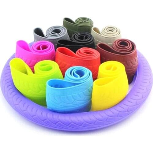 QFHETJIE Fashion Silicone Car Steering Wheel Cover Gloves Are Suitable for 14 Inches (36 Cm) To 16 Inches (40 Cm)