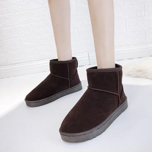 2020 New Warm Girl Boots Womens Platform Female Winter Boots Furry Snow Boots Winter Shoes Women Boots Ankle Boots for U11-71