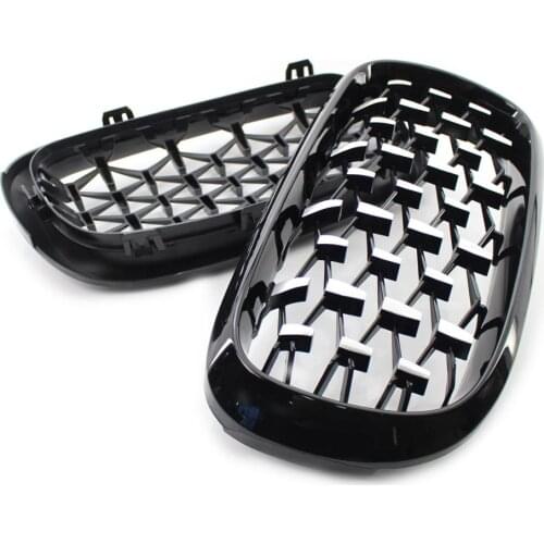 New Arrival Diamond Style Car Front Grille Racing Front Sport Grill Kidney Grille For BMW X5 F15 2014-2016 Car Accessories