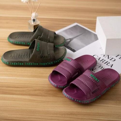 2021 New Summer Slippers Indoor Floor Comfortable Bath Non-Slip Waterproof Ladies Flip-Flops Outdoor Beach Fashio Women Sandals