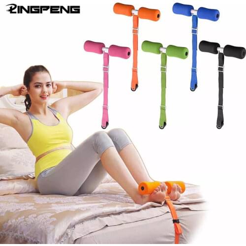 Sit Up Assistant Abdominal Core Workout Adjustable Bed Door Sit-Ups Fitness Equipment Lazy Home Portable Exercise Abs Sit-up Bar