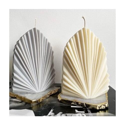 Pu Ye Leaf Shape Scented Candle Silicone Mold foe Candle Making European Scented Candle Mold DIY Home Decoration