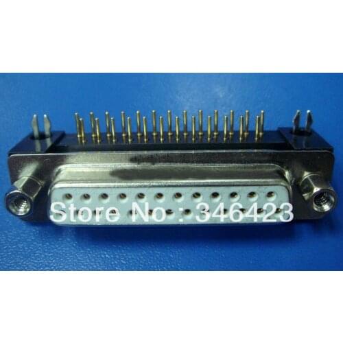 Connector , db25p , db25 core welding plate belt , 1.2 needle