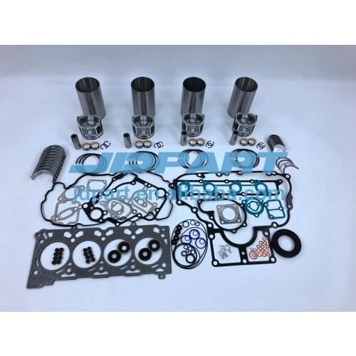 V2607 Overhual Rebuild Kit: Piston Rings Head Gasket Bearing Set For Bobcat Skid-Steer Loader Diesel Engine