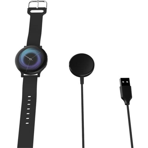 Q1 Smart watch charger dock stand for Samsung Galaxy Watch Active SM-R500 Wireless Charger Stand USB Magnetic fast charger cable